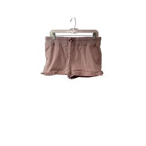 Vigoss women’s casual high rise pink shorts, size large